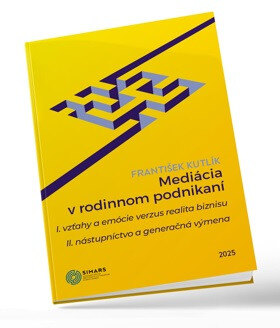 Obálka knihy Mediácia v rodinnom podnikaní