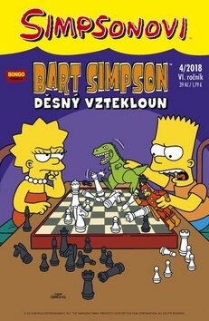 Obálka knihy Bart Simpson Děsný vztekloun