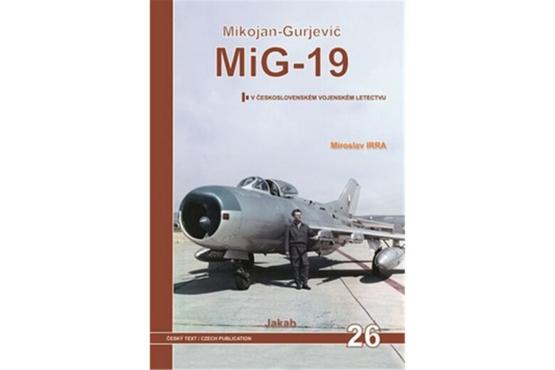 Obálka knihy MiG-19 - V Československém vojenském letectvu