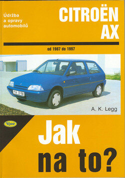 Obálka knihy Citroën AX od 1987 do 1997