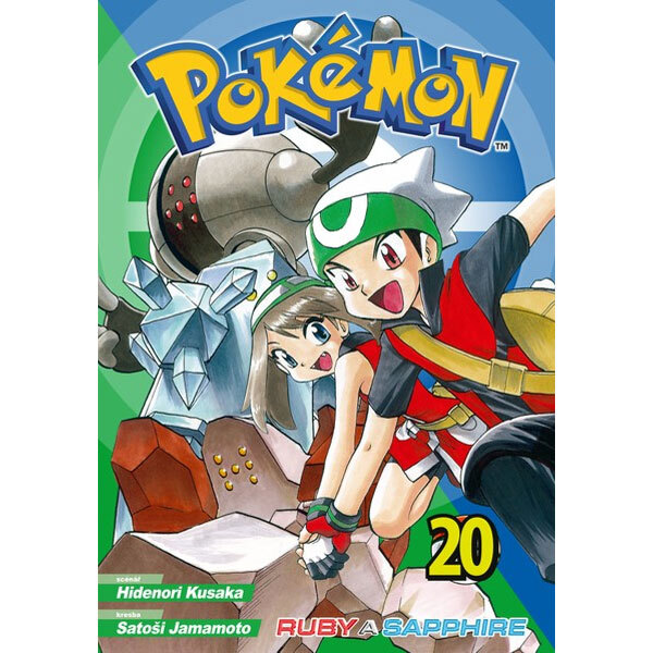 Obálka knihy Pokémon 20 Ruby a Sapphire