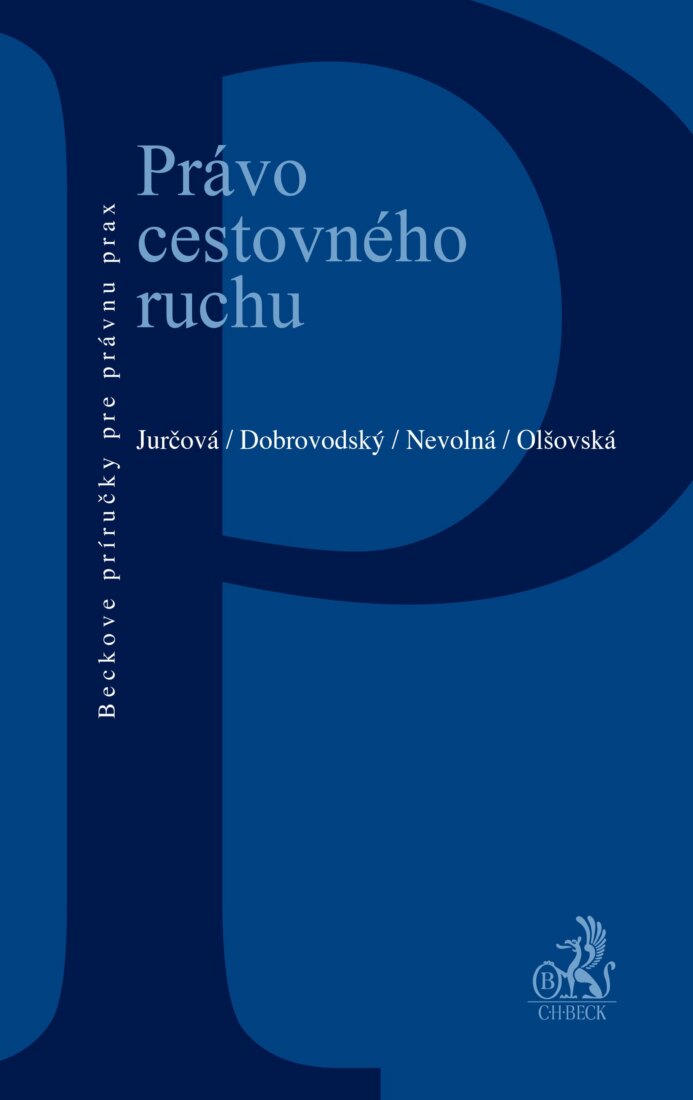 Obálka knihy Právo cestovného ruchu