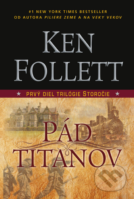 Obálka knihy Pád titanov