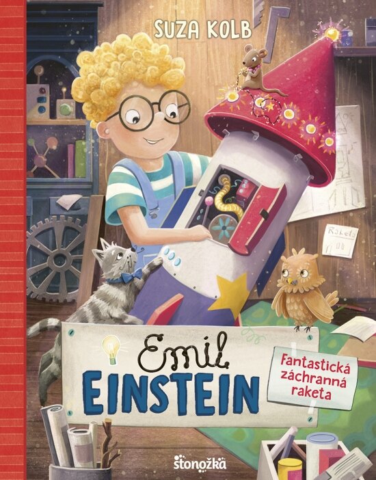 Obálka knihy Emil Einstein 5: Fantastická záchranná raketa