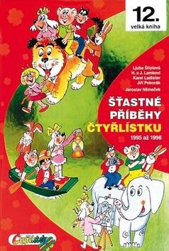 Obálka knihy Šťastné příběhy Čtyřlístku