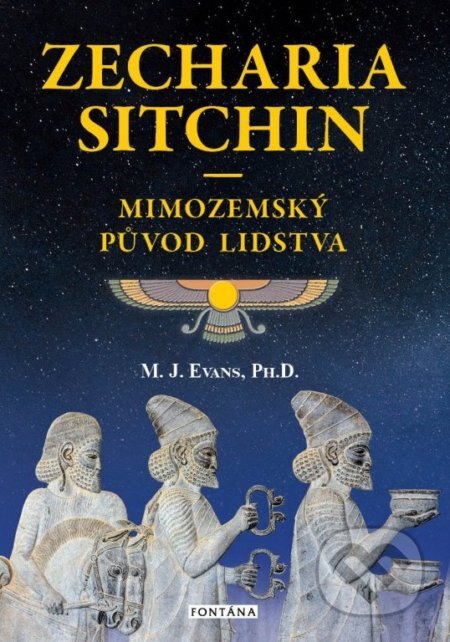 Obálka knihy Zecharia Sitchin - Mimozemský původ lidstva