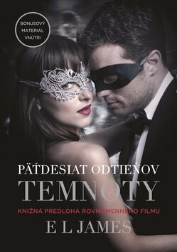 Obálka knihy Päťdesiat odtieňov temnoty Fifty Shades Darker - filmové vydanie