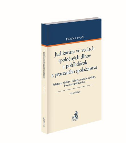 Obálka knihy Judikatúra vo veciach spoločných dlhov a pohľadávok a procesného spoločenstva