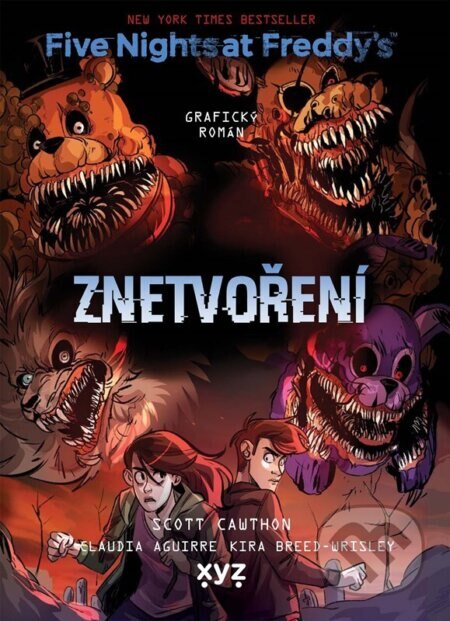 Obálka knihy Five Nights at Freddy's: Znetvoření (grafický román)