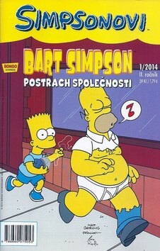 Obálka knihy Bart Simpson Postrach společnosti