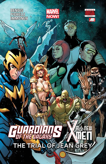 Obálka knihy Strážci galaxie 3 - New X-Men - Soud s Jean Greyovou