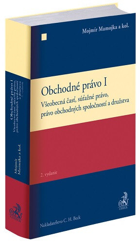 Obálka knihy Obchodné právo I (2.vydanie)