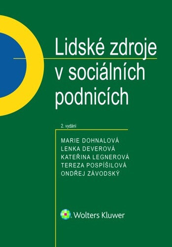Obálka knihy Lidské zdroje v sociálních podnicích